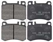 Bremsbelagsatz, Scheibenbremse Vorderachse A.B.S. 36640
