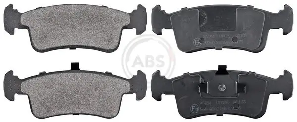Bremsbelagsatz, Scheibenbremse Vorderachse A.B.S. 36654