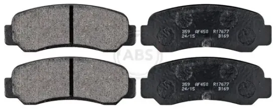 Bremsbelagsatz, Scheibenbremse Hinterachse A.B.S. 36660/1 Bild Bremsbelagsatz, Scheibenbremse Hinterachse A.B.S. 36660/1