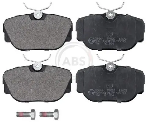 Bremsbelagsatz, Scheibenbremse A.B.S. 36664 Bild Bremsbelagsatz, Scheibenbremse A.B.S. 36664