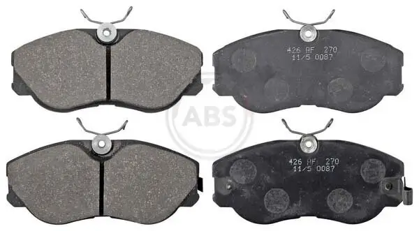 Bremsbelagsatz, Scheibenbremse Hinterachse A.B.S. 36950