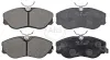 Bremsbelagsatz, Scheibenbremse Hinterachse A.B.S. 36950