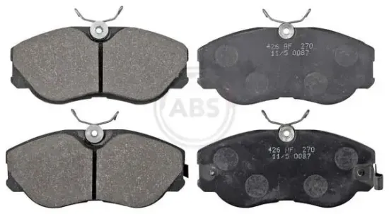 Bremsbelagsatz, Scheibenbremse Hinterachse A.B.S. 36950 Bild Bremsbelagsatz, Scheibenbremse Hinterachse A.B.S. 36950