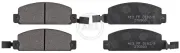 Bremsbelagsatz, Scheibenbremse Vorderachse A.B.S. 36957