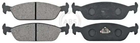 Bremsbelagsatz, Scheibenbremse Hinterachse A.B.S. 36684 Bild Bremsbelagsatz, Scheibenbremse Hinterachse A.B.S. 36684