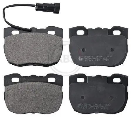 Bremsbelagsatz, Scheibenbremse Vorderachse A.B.S. 36696/1 Bild Bremsbelagsatz, Scheibenbremse Vorderachse A.B.S. 36696/1