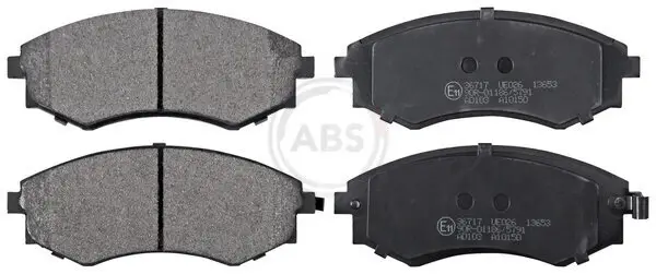 Bremsbelagsatz, Scheibenbremse A.B.S. 36717