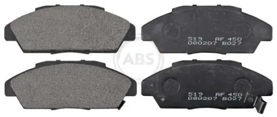 Bremsbelagsatz, Scheibenbremse Vorderachse A.B.S. 36730 Bild Bremsbelagsatz, Scheibenbremse Vorderachse A.B.S. 36730