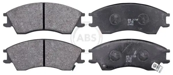 Bremsbelagsatz, Scheibenbremse A.B.S. 36738