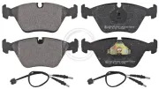 Bremsbelagsatz, Scheibenbremse Vorderachse A.B.S. 36774