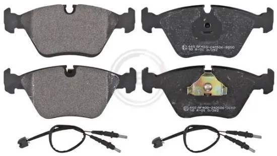 Bremsbelagsatz, Scheibenbremse Vorderachse A.B.S. 36774 Bild Bremsbelagsatz, Scheibenbremse Vorderachse A.B.S. 36774