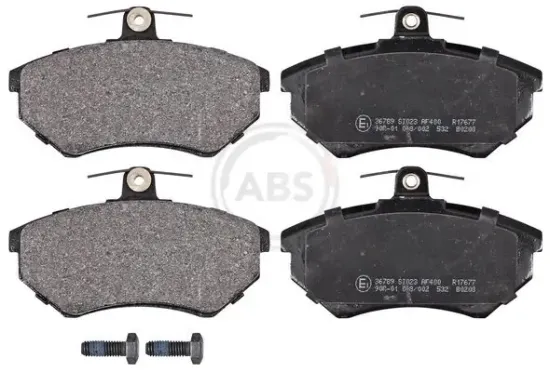 Bremsbelagsatz, Scheibenbremse Vorderachse A.B.S. 36789 Bild Bremsbelagsatz, Scheibenbremse Vorderachse A.B.S. 36789