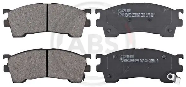Bremsbelagsatz, Scheibenbremse A.B.S. 37132