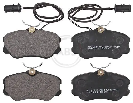 Bremsbelagsatz, Scheibenbremse A.B.S. 36806
