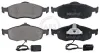 Bremsbelagsatz, Scheibenbremse Vorderachse A.B.S. 36808