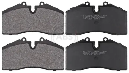 Bremsbelagsatz, Scheibenbremse Vorderachse A.B.S. 36815 Bild Bremsbelagsatz, Scheibenbremse Vorderachse A.B.S. 36815