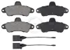 Bremsbelagsatz, Scheibenbremse Hinterachse A.B.S. 36845