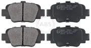 Bremsbelagsatz, Scheibenbremse Hinterachse A.B.S. 36849