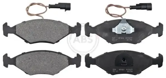 Bremsbelagsatz, Scheibenbremse Vorderachse A.B.S. 36855 Bild Bremsbelagsatz, Scheibenbremse Vorderachse A.B.S. 36855