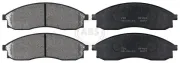 Bremsbelagsatz, Scheibenbremse Vorderachse A.B.S. 36862