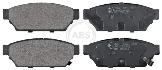 Bremsbelagsatz, Scheibenbremse Hinterachse A.B.S. 36864 Bild Bremsbelagsatz, Scheibenbremse Hinterachse A.B.S. 36864
