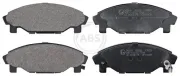 Bremsbelagsatz, Scheibenbremse Vorderachse A.B.S. 36869