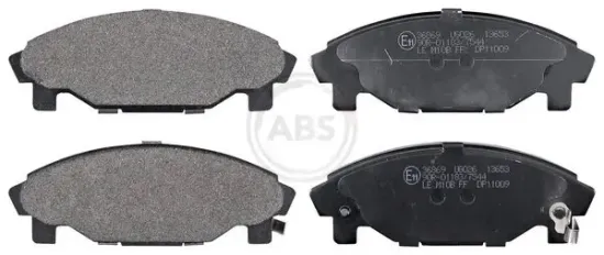 Bremsbelagsatz, Scheibenbremse Vorderachse A.B.S. 36869 Bild Bremsbelagsatz, Scheibenbremse Vorderachse A.B.S. 36869