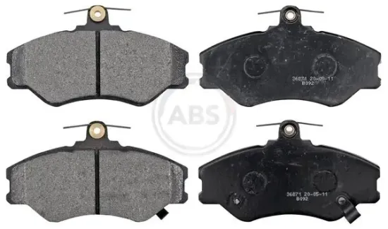 Bremsbelagsatz, Scheibenbremse Vorderachse A.B.S. 36871 Bild Bremsbelagsatz, Scheibenbremse Vorderachse A.B.S. 36871