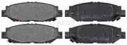 Bremsbelagsatz, Scheibenbremse Hinterachse A.B.S. 36921