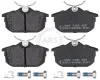 Bremsbelagsatz, Scheibenbremse Hinterachse A.B.S. 36950