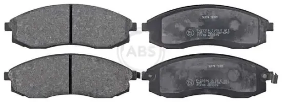 Bremsbelagsatz, Scheibenbremse A.B.S. 36974 Bild Bremsbelagsatz, Scheibenbremse A.B.S. 36974