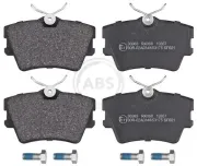 Bremsbelagsatz, Scheibenbremse Hinterachse A.B.S. 36983