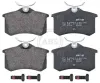 Bremsbelagsatz, Scheibenbremse Hinterachse A.B.S. 36994