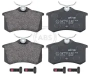 Bremsbelagsatz, Scheibenbremse Hinterachse A.B.S. 36994