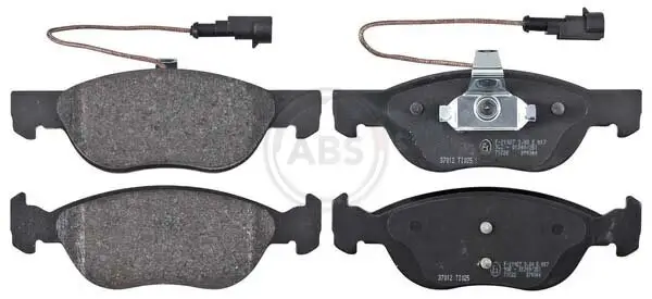 Bremsbelagsatz, Scheibenbremse A.B.S. 37012