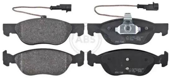 Bremsbelagsatz, Scheibenbremse A.B.S. 37012 Bild Bremsbelagsatz, Scheibenbremse A.B.S. 37012