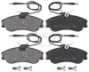 Bremsbelagsatz, Scheibenbremse Vorderachse A.B.S. 37016