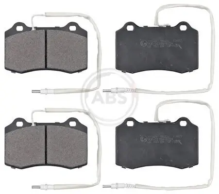 Bremsbelagsatz, Scheibenbremse Vorderachse A.B.S. 37049