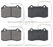 Bremsbelagsatz, Scheibenbremse Vorderachse A.B.S. 37049