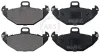 Bremsbelagsatz, Scheibenbremse Hinterachse A.B.S. 37051