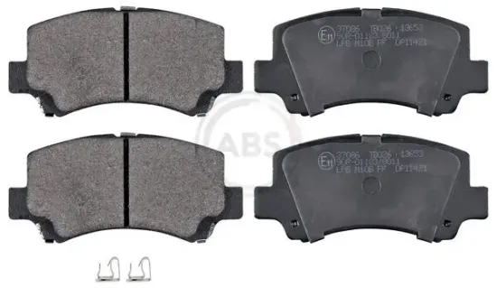 Bremsbelagsatz, Scheibenbremse Vorderachse A.B.S. 37086 Bild Bremsbelagsatz, Scheibenbremse Vorderachse A.B.S. 37086