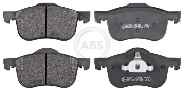 Bremsbelagsatz, Scheibenbremse Vorderachse A.B.S. 37097
