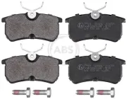 Bremsbelagsatz, Scheibenbremse Hinterachse A.B.S. 37101