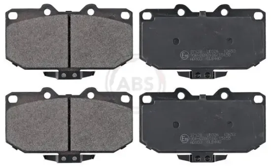 Bremsbelagsatz, Scheibenbremse Vorderachse A.B.S. 37128 Bild Bremsbelagsatz, Scheibenbremse Vorderachse A.B.S. 37128