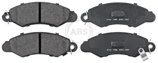 Bremsbelagsatz, Scheibenbremse Vorderachse A.B.S. 37140