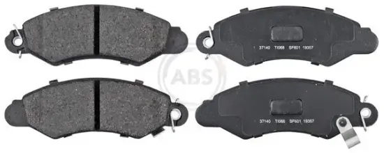 Bremsbelagsatz, Scheibenbremse Vorderachse A.B.S. 37140 Bild Bremsbelagsatz, Scheibenbremse Vorderachse A.B.S. 37140