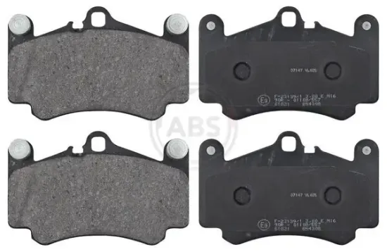 Bremsbelagsatz, Scheibenbremse Vorderachse A.B.S. 37147 Bild Bremsbelagsatz, Scheibenbremse Vorderachse A.B.S. 37147