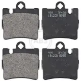 Bremsbelagsatz, Scheibenbremse Hinterachse A.B.S. 37150