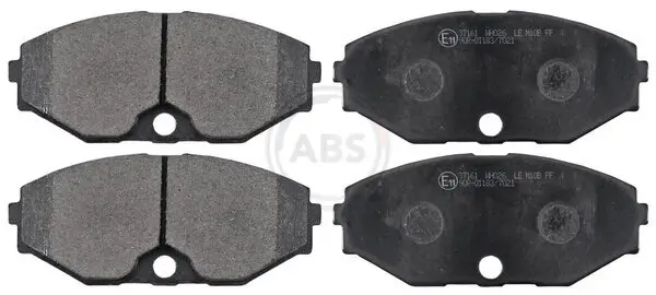 Bremsbelagsatz, Scheibenbremse Vorderachse A.B.S. 37161