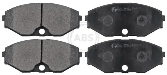 Bremsbelagsatz, Scheibenbremse Vorderachse A.B.S. 37161 Bild Bremsbelagsatz, Scheibenbremse Vorderachse A.B.S. 37161